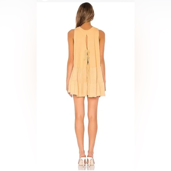 Free People Right On Time Tunic in Light Orange - Picture 3 of 7